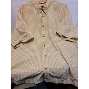 Levi‎ Strauss signature yellow plaid shirt, 3XL